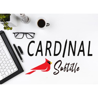 Logo saluran telegram ist_subs — Cardinal Subtitle