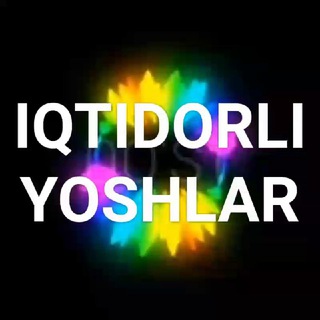 Telegram channel IQTIDORLI YOSHLAR logo