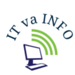 Telegram kanalining logotibi it_va_info — IT VA INFO