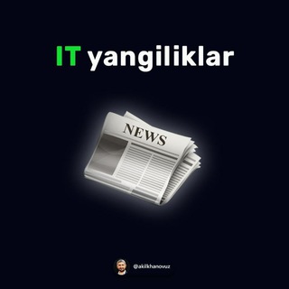 Telegram kanalining logotibi it_yangiliklari_n1 — 🎯👍👍IT_yangiliklari_N1👍👍🎯