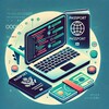 Логотип телеграм канала @it_escapee — IT-беглец: код, деньги, свобода