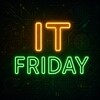 Логотип телеграм канала @it_friday — IT Friday