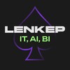 Логотип телеграм канала @it_igaming — IT, AI, BI в iGaming: вакансии от LENKEP