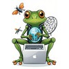 Логотип телеграм канала @it_kyakya — QA (Куа-куа) 🐸