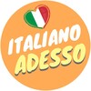 Telegram channel Italiano Adesso - Італійська мова Adesso logo