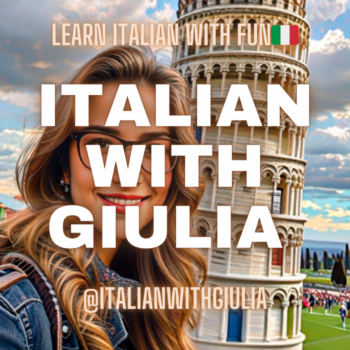 Logo of telegram channel italianwithgiulia — Italian with Giulia