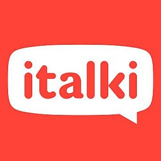 Логотип телеграм канала @italkicom — italki