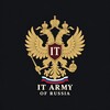 Логотип телеграм канала @itarmyofrussianews — IT ARMY OF RUSSIA