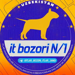 Telegram kanalining logotibi itlar_bozori_itlar_jangi — It bozor