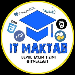 Telegram channel IT MAKTAB RASMIY logo