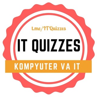 Telegram kanalining logotibi itquizzes — IT Quizzes