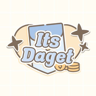 Logo saluran telegram itsdaget — DAGET RUTIN GIVEAWAY