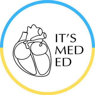 Логотип телеграм -каналу itsmeded — It’s med ed