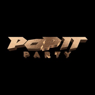 Логотип телеграм канала @itspopit — POP IT PARTY