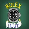 Логотип телеграм канала @itsrolexshit — rolex лайф момент