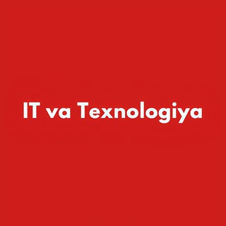Telegram kanalining logotibi itvatexnologiya — IT va Texnologiya