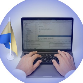 Логотип телеграм -каналу itworkukraine — IT вакансії в Україні