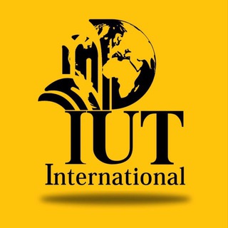 Logo of telegram channel iut_international — IUT International