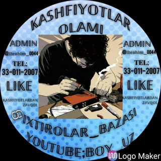 Telegram kanalining logotibi ixtirolar_bazasi — ₭ĀƧĦ₣ĪȲŌŦĿĀṜ ŌĿĀMĪ
