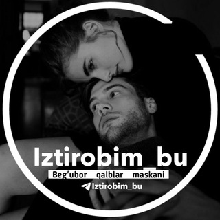 Telegram kanalining logotibi iztirobim_bu — Iztirobim_bu 🖤