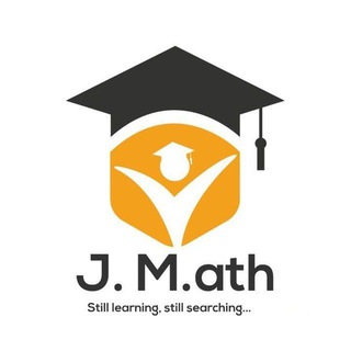 Логотип телеграм канала @j_m_ath — J.M.ath
