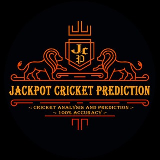 टेलीग्राम चैनल का लोगो jackpotbhai39 — JACKPOT CRICKET PREDICTION