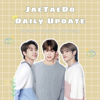 Logo saluran telegram jaetaedodailyupdate — JaehyunTaeyongDoyoung Daily Update