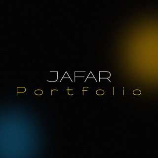 Telegram kanalining logotibi jafar_portfolio — JM | Potrfolio