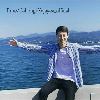 Telegram channel Jahongir Xo'jayev | Uyda qoling! logo