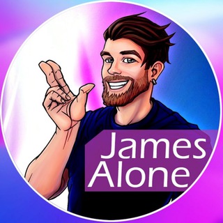 Логотип телеграм канала @jamesaloneteam — James Alone Official Entertainment System