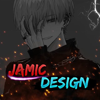 Логотип телеграм канала @jamic_design1 — JAMIC DESIGN™✔️