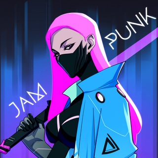 Логотип телеграм канала @jampunk — J Λ M P U N K