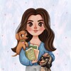Логотип телеграм канала @janewithbooks — Jane with books