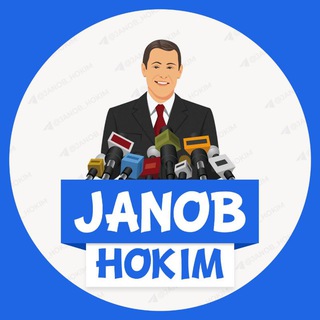Telegram kanalining logotibi janob_hokim — JANOB HOKIM | Расмий канал