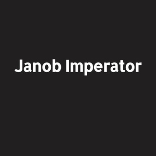 Telegram channel Janob Imperator logo