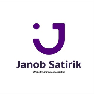 Telegram kanalining logotibi janobsatirik — Janob Satirik