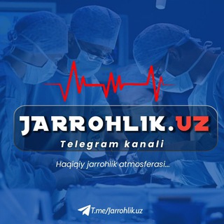 Telegram kanalining logotibi jarrohlik_uz — Jᴀʀʀᴏʜʟɪᴋ.Uᴢ |Operatsiya