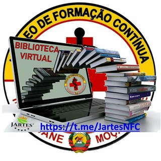 Logotipo do canal de telegrama jartesnfc - NÚCLEO DE FORMAÇÃO CONTÍNUA -Biblioteca Virtual