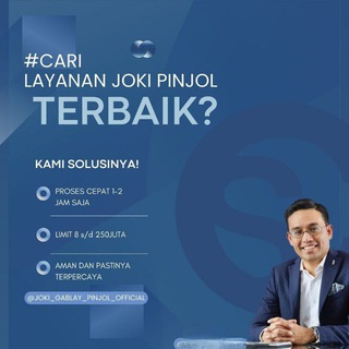 Logo of telegram channel jasa_jokipinjol_amanah — RAJA JOKI GALBAY PINJOL AMANAH