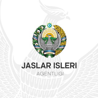 Telegram channel Jaslar isleri agentligi Qaraqalpaqstan Respublikası basqarması logo
