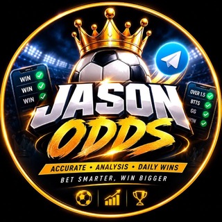 Logo of telegram channel jason_odds — 𝐉𝐀𝐒𝐎𝐍 𝐎𝐃𝐃𝐒 𝐏𝐑𝐄𝐃𝐈𝐂𝐓 ⚽️