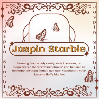 Logo saluran telegram jaspinstarbie — STARBIE CONVERT %🏷