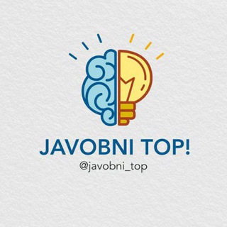 Telegram kanalining logotibi javobni_top — Javobni Top!