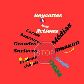 Logo de la chaîne télégraphique jeboycotte - Opération je Boycotte 📢🤪