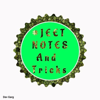 Logo saluran telegram jee_neet_notes_and_tips — Jee Neet Notes and Tricks