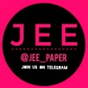 Telegram channel JEE Mains PAPER logo