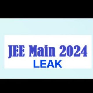Logo saluran telegram jeemains_paperleak — JEE MAINS PAPER LEAK 2024