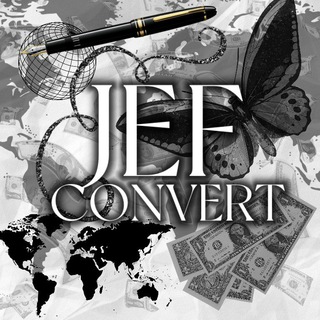 Logo saluran telegram jefconvert — Jef Convert, CLOSE.