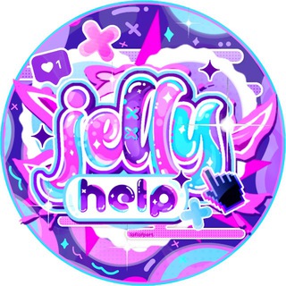 Логотип телеграм канала @jelly_help — ᜊ ᒍᗴᏞᏞᎩ ֪ h͟͟e͟͟l͟͟p͟͟ ⸝⸝ 