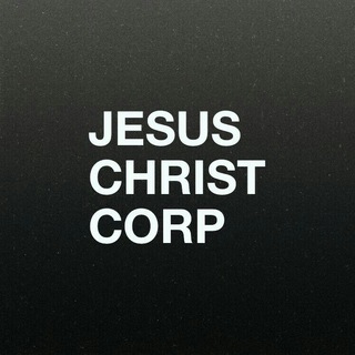 Логотип телеграм канала @jesuscorporation — JESUS CHRIST CORPORATION